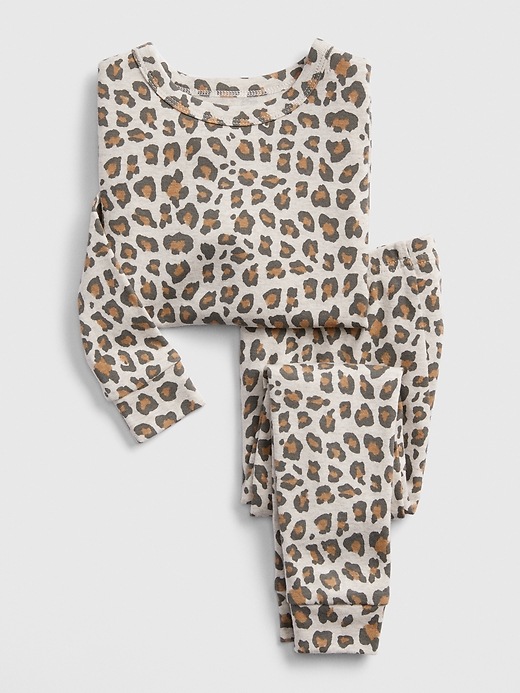 Image number 1 showing, babyGap Leopard PJ Set