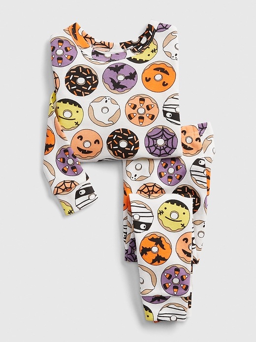 Image number 1 showing, babyGap Halloween Donut PJ Set