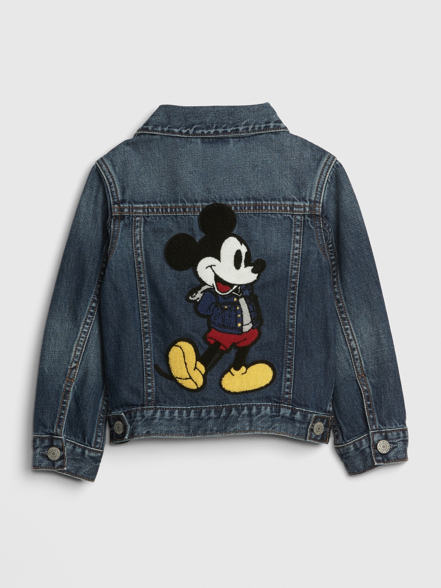 Disney Mickey Mouse Icon Denim Jacket | Gap