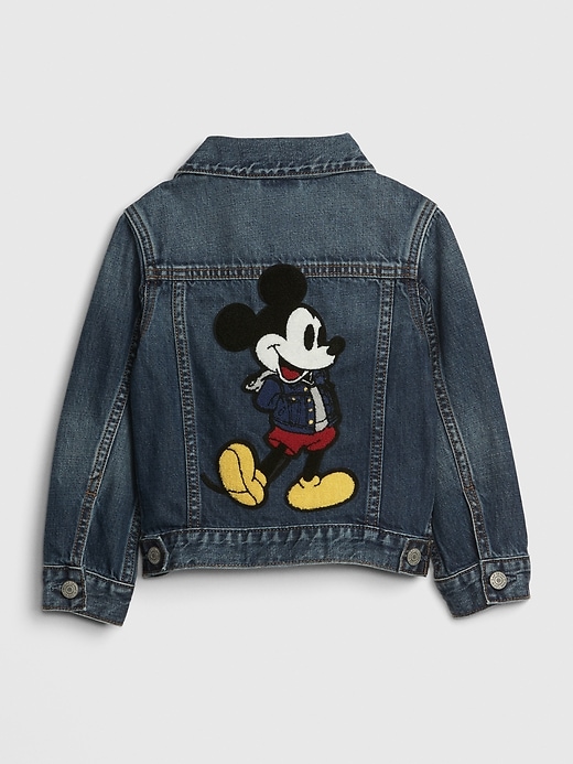 babyGap &#124 Disney Mickey Mouse Icon Denim Jacket with Washwell&#153