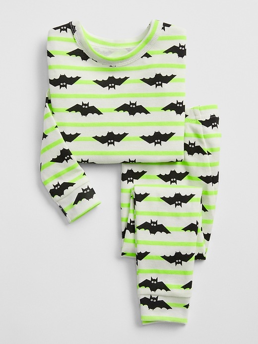 Image number 1 showing, babyGap Bat PJ Set