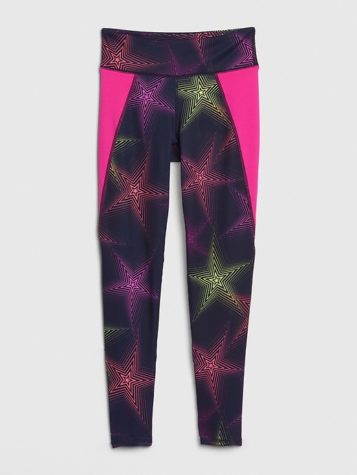 Image number 1 showing, GapFit Kids Panel Leggings