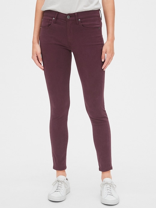 Image number 5 showing, Soft Wear Mid Rise True Skinny Ankle Jeans in Color