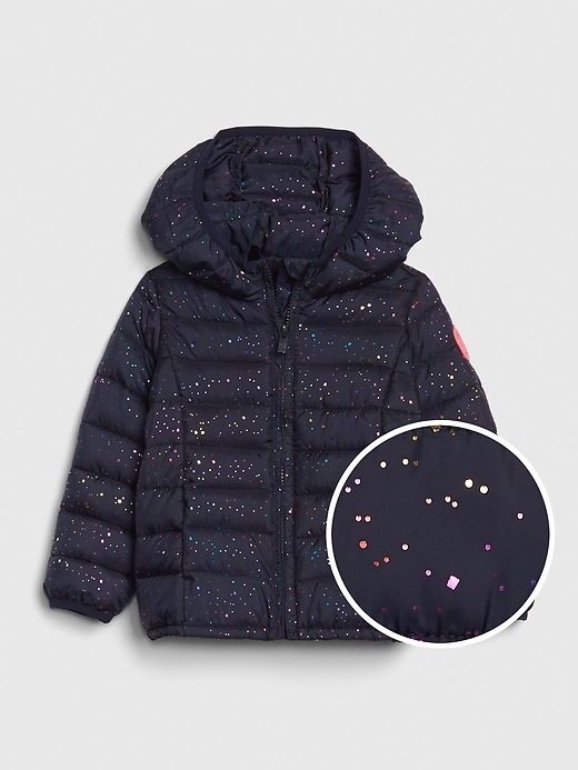 1 of 8 showing, with the color dark night of product Toddler ColdControl Puffer