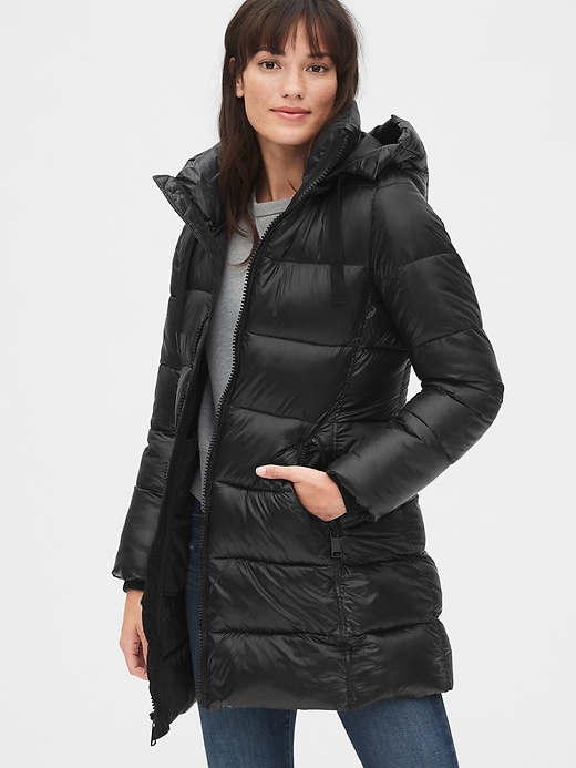 ColdControl Max Puffer Coat with Detachable Hood Gap