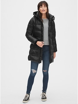ColdControl Max Puffer Coat with Detachable Hood Gap