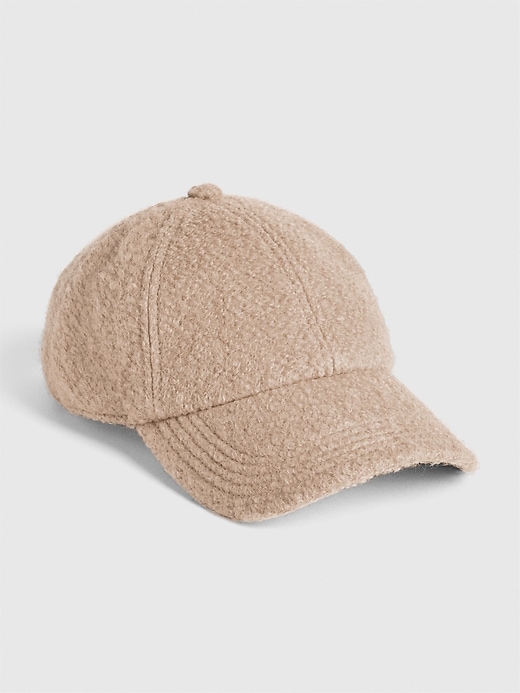 View large product image 1 of 1. Boucle Baseball Hat