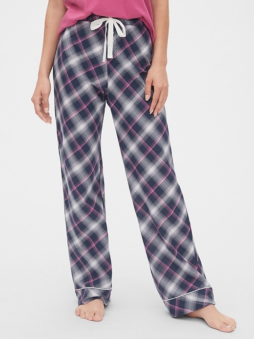 Image number 8 showing, Print Pajama Pants in Poplin