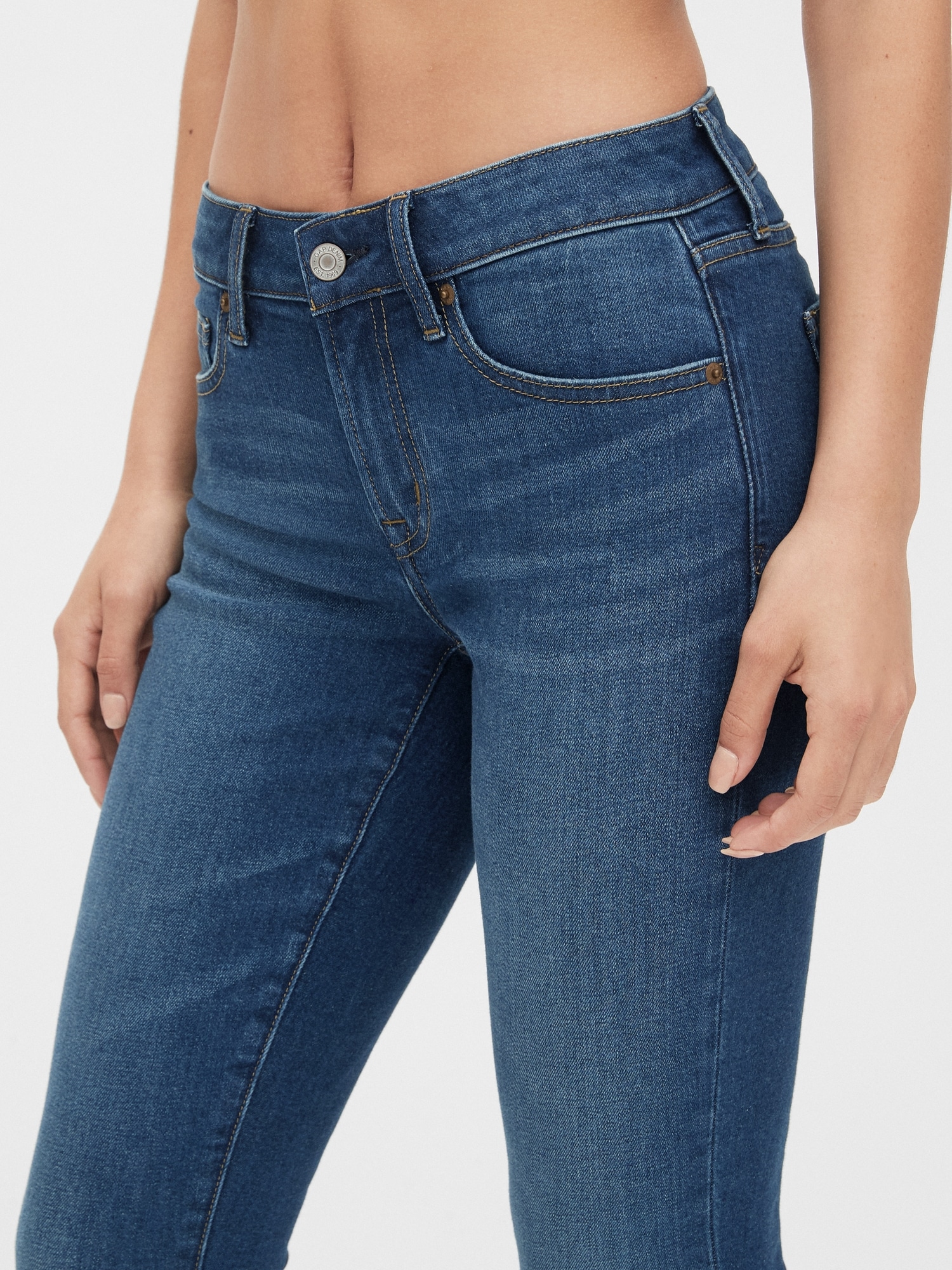 gap raw hem jeans
