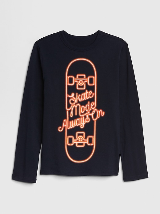 Image number 7 showing, Kids Graphic Long Sleeve T-Shirt