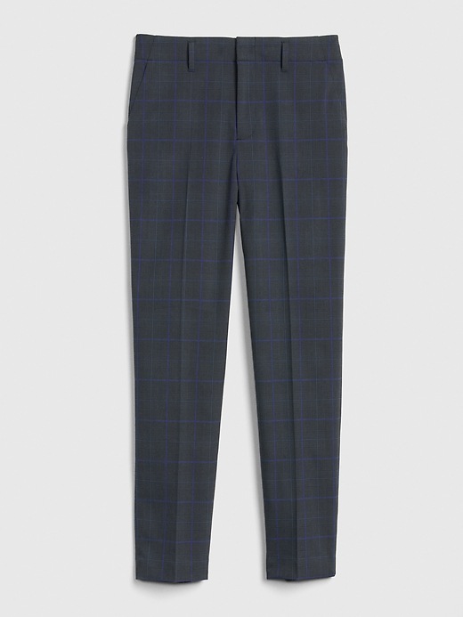 Image number 6 showing, High Rise Plaid Slim Taper Pants