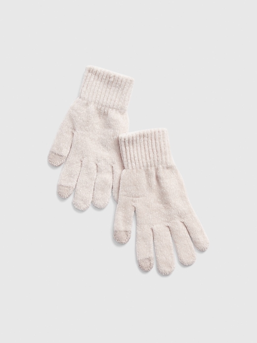 View large product image 1 of 1. Chenille Smartphone Gloves