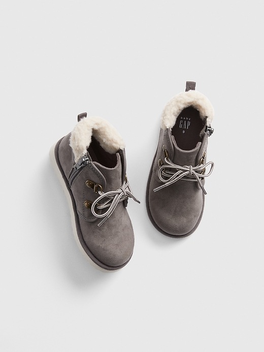 Image number 2 showing, Toddler Sherpa Dressy Boots
