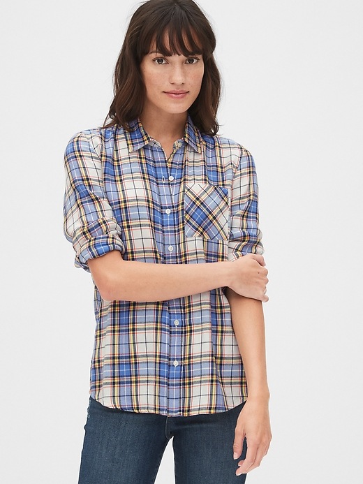 Image number 8 showing, Plaid Flannel Shirt