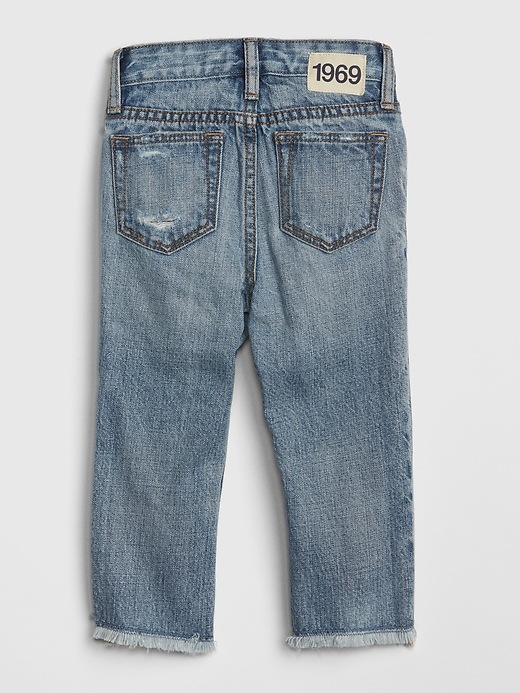 Image number 2 showing, Toddler Relaxed Straight Jeans