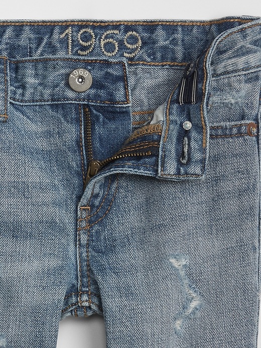 Image number 3 showing, Toddler Relaxed Straight Jeans
