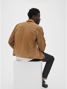 Gap suede hotsell jacket