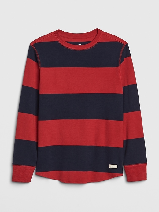 View large product image 1 of 1. Kids Waffle-Knit T-Shirt