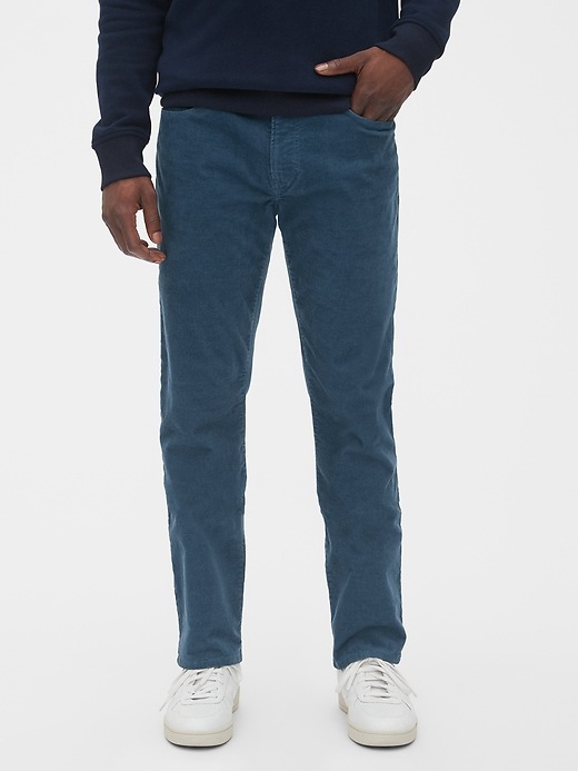 Slim fit cords with gapflex outlet