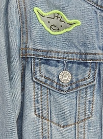View large product image 4 of 4. babyGap &#124 Star Wars&#153 Icon Denim Jacket