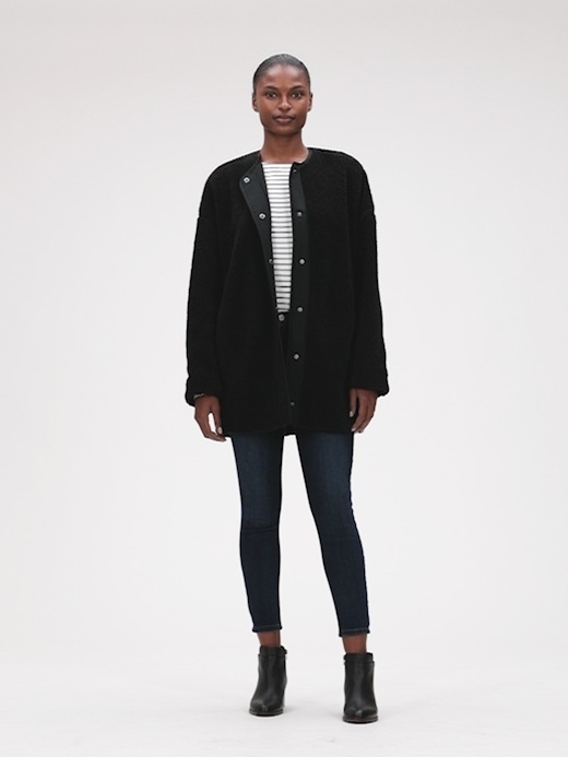 Teddy shop jacket gap