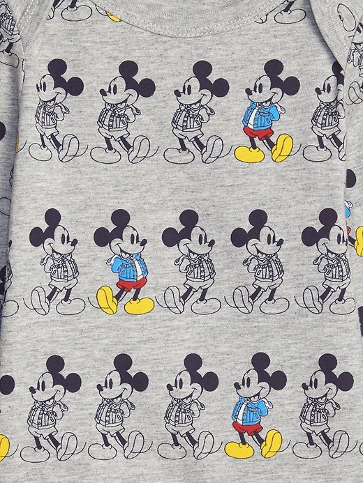 Image number 3 showing, babyGap &#124 Disney Mickey Mouse Bodysuit
