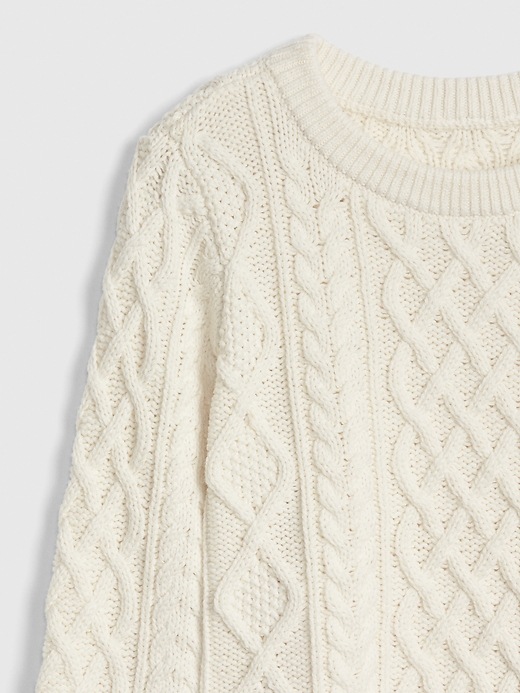Image number 4 showing, Kids Cable-Knit Sweater