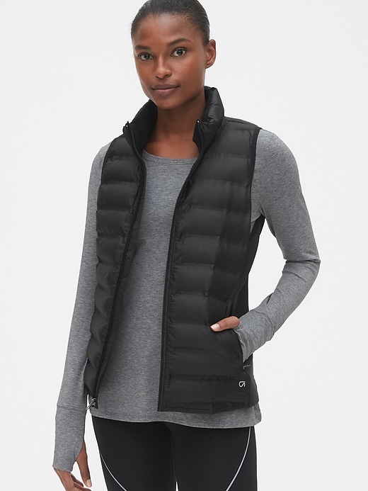 View large product image 1 of 1. GapFit Puffer Vest