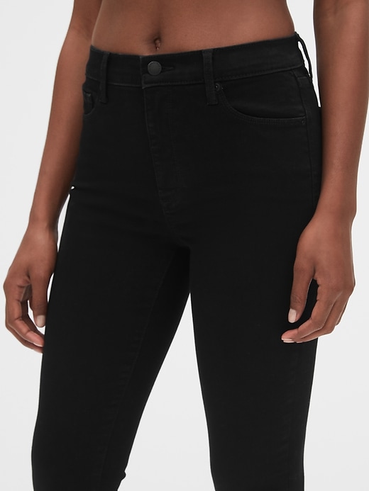 Image number 5 showing, High Rise True Skinny Ankle Jeans with Secret Smoothing Pockets in Sculpt
