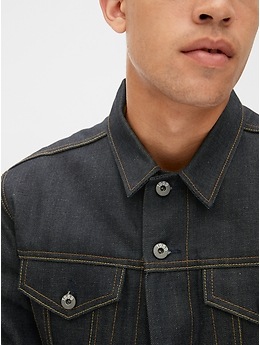 gap selvedge denim jacket