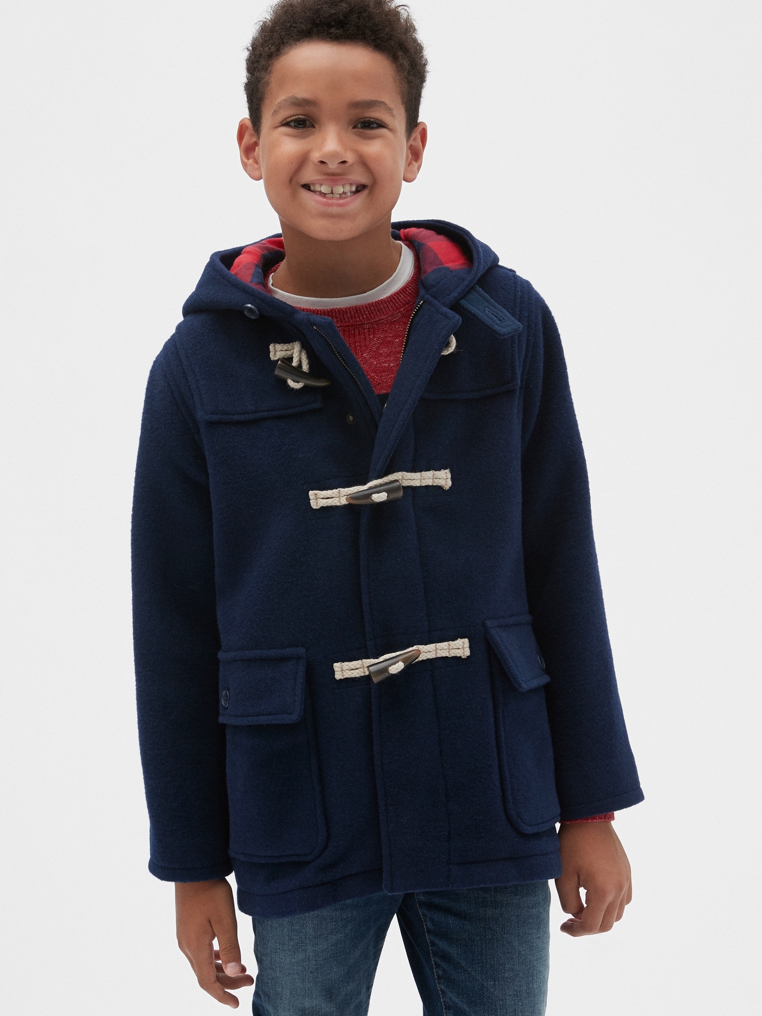 Onsoyours Manteau Bébé Enfant Garçon Hiver Manteau Duffel-Coat