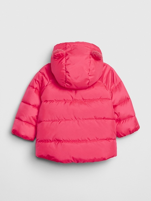 2 of 8 showing, with the color light pink of product Baby ColdControl Max Kimono Jacket