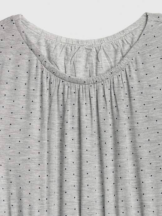 Image number 4 showing, Kids Dot Shirred Dress