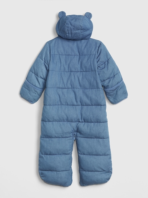 Image number 2 showing, Baby ColdControl Max Chambray Bundler