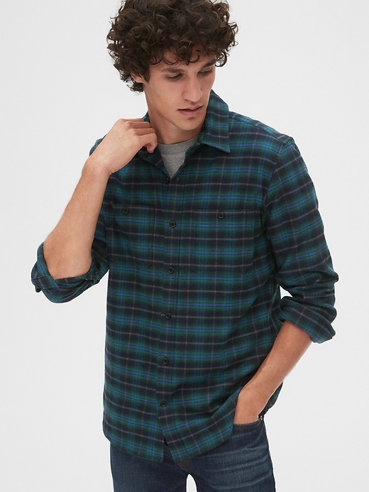 Image number 8 showing, Flannel Work Shirt