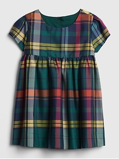 gap baby plaid dress