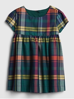 baby gap plaid dress