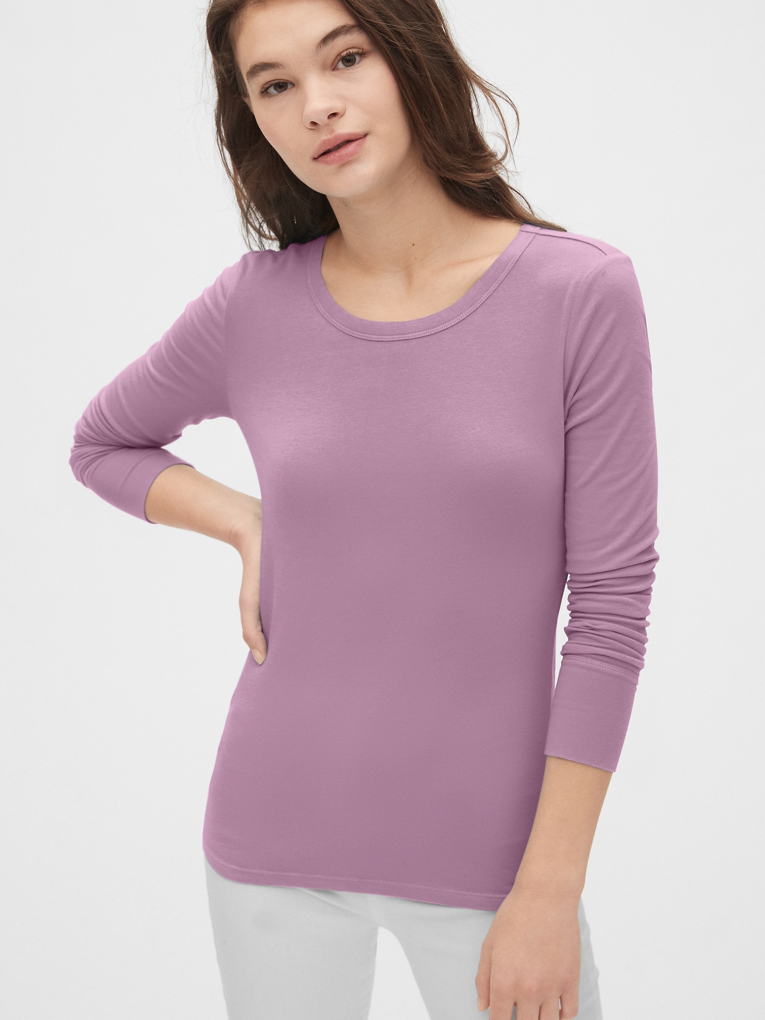 Gap featherweight long sleeve online