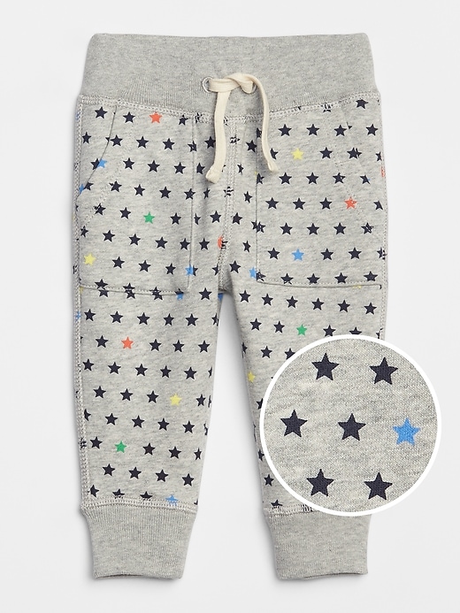 Image number 1 showing, Baby Print Pull-On Pants