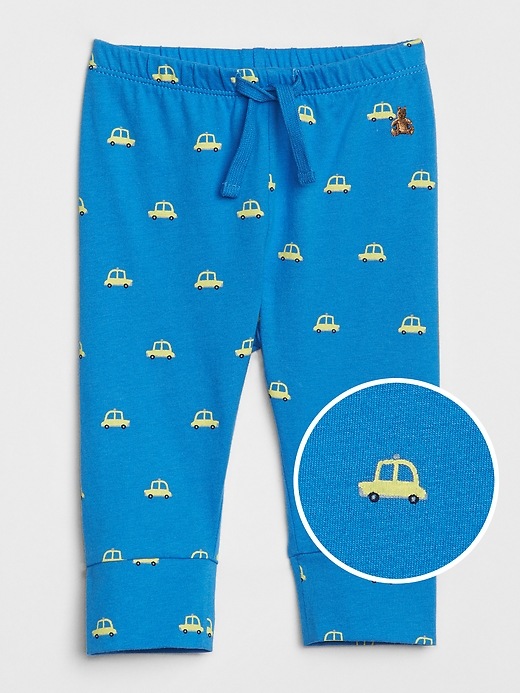 View large product image 1 of 1. Baby Print Pull-On Pants
