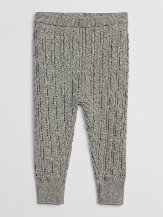 Baby Cable-Knit Sweater Leggings