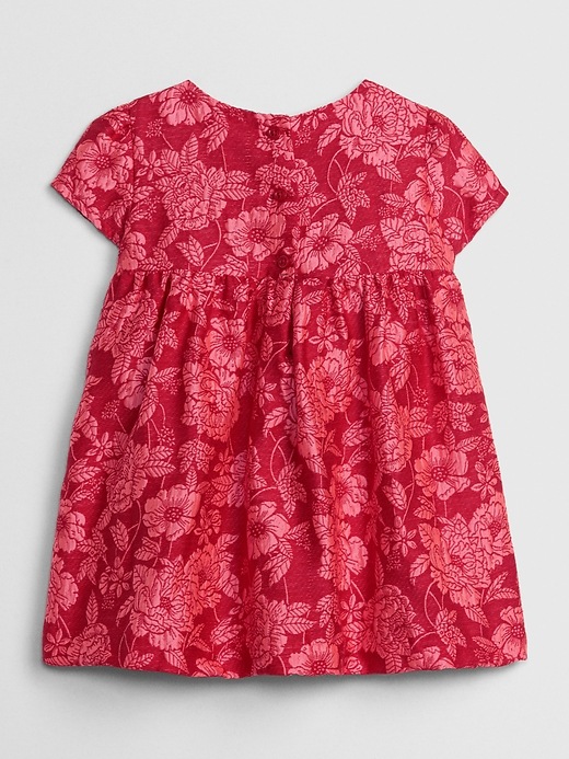 Image number 2 showing, Baby Jacquard Empire-Waist Dress