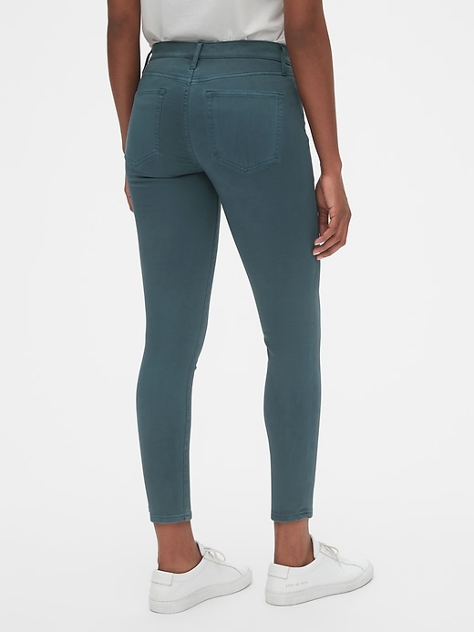 Image number 2 showing, Soft Wear Mid Rise True Skinny Ankle Jeans in Color