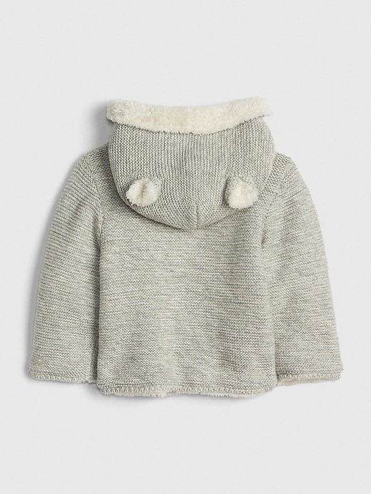 Image number 2 showing, Baby Brannan Bear Sherpa-Lined Sweater