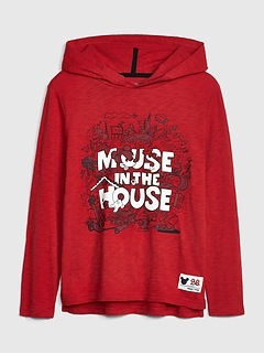 GapKids | Disney Mickey Mouse Hoodie T-Shirt