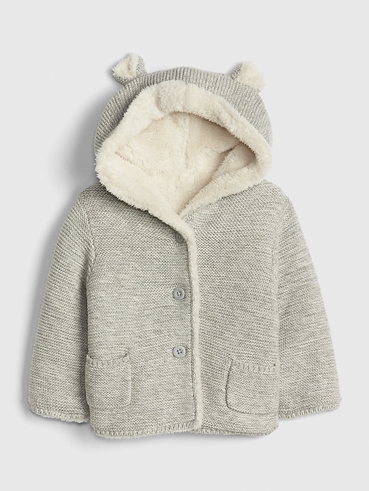 Image number 1 showing, Baby Brannan Bear Sherpa-Lined Sweater