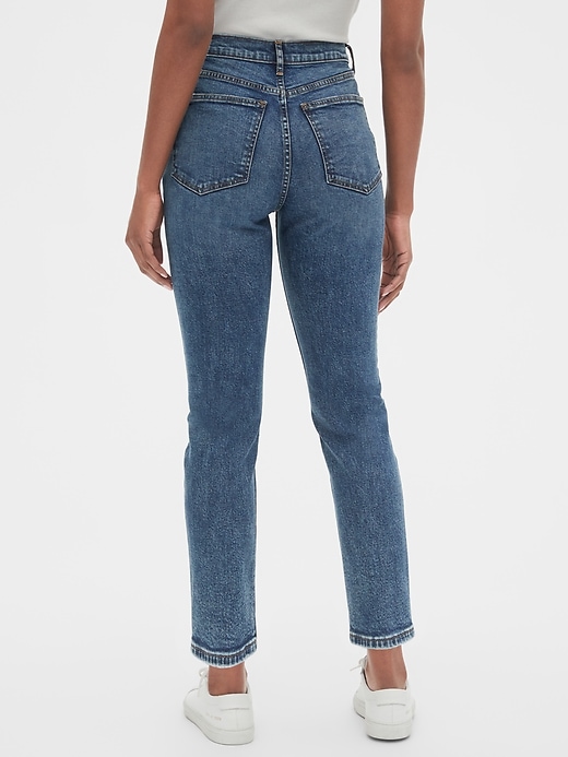 High Rise Cigarette Jeans with Secret Smoothing Pockets | Gap