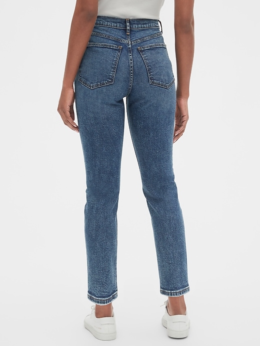 Image number 2 showing, High Rise Cigarette Jeans with Secret Smoothing Pockets