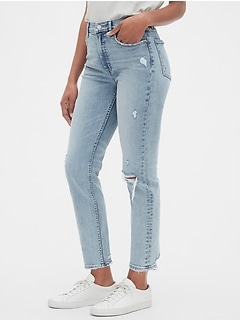 gap real straight fit jeans