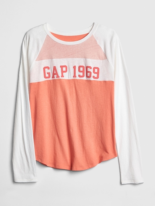 Image number 6 showing, Gap Logo Colorblock Baseball T-Shirt